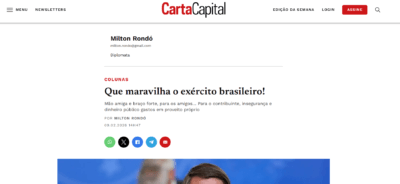 Matéria: CartaCapital – 02/2026