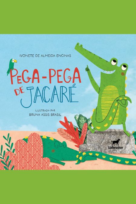 Capa do livro Pega-pega de Jacaré – 2ª edição